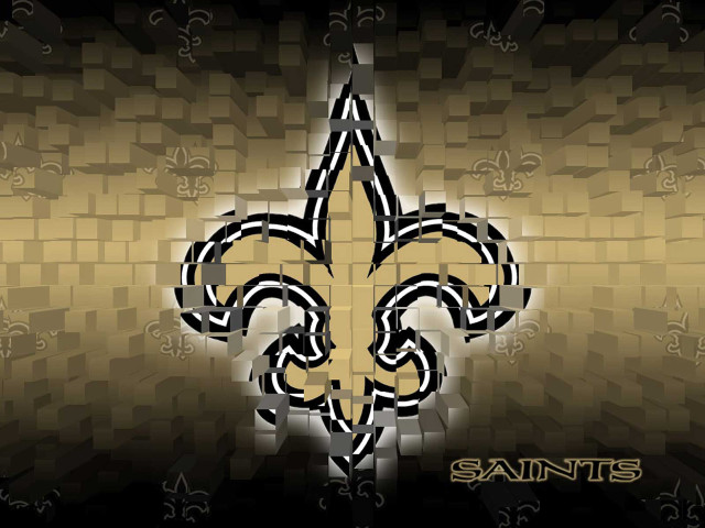 Saints logo brown background honeycomb free wallpaper - medium preview image