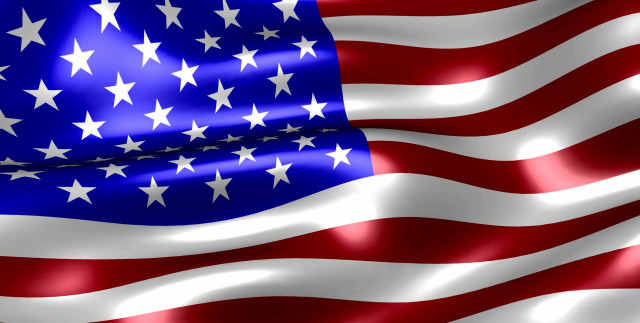 Wavy pattern flag stars stripes free wallpaper - medium preview image