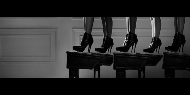 High heels wall piano keyboard free wallpaper - medium preview image