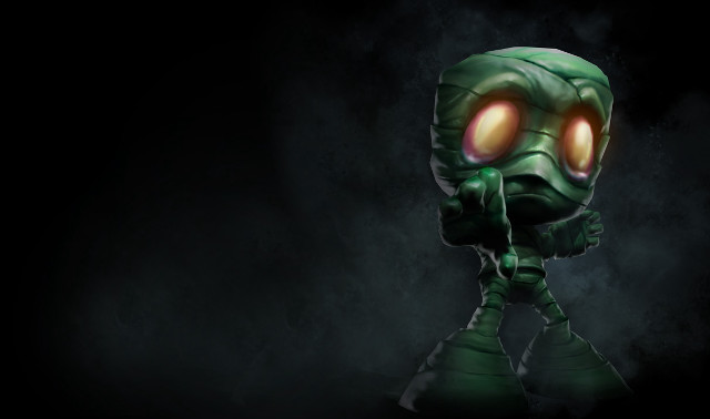 Green alien glowing eyes black free wallpaper - medium preview image