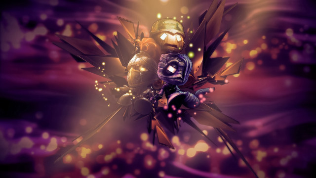 Cartoon character strange face bird free wallpaper - medium preview image