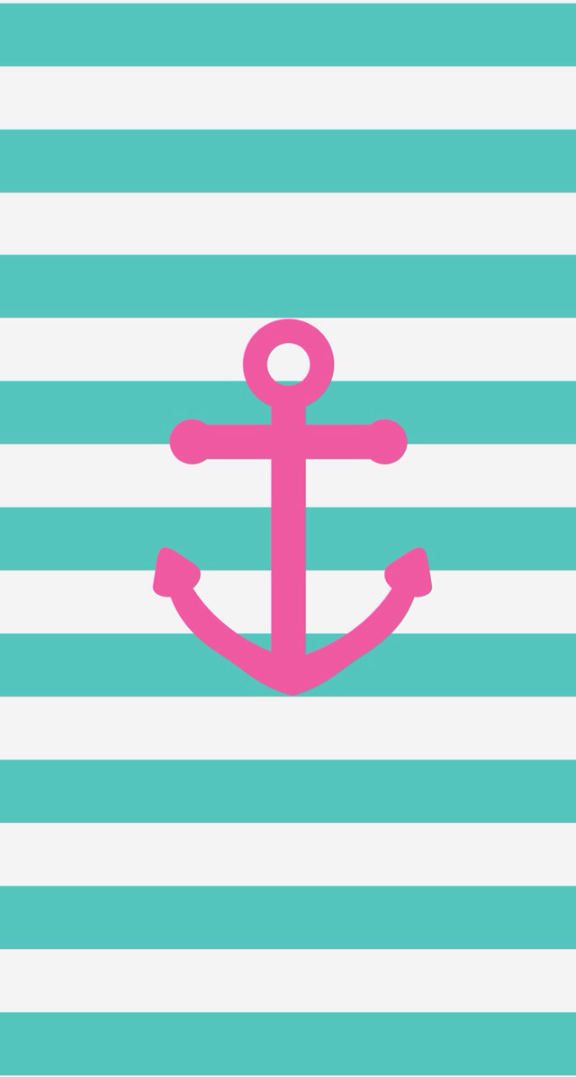 Pink anchor striped background cooper free wallpaper - medium preview image