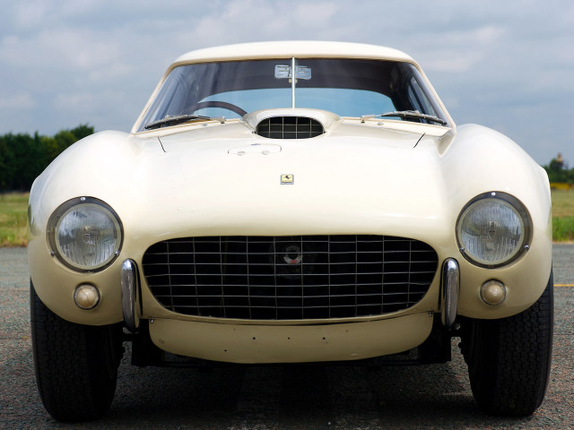 White sports car grass trees free wallpaper - medium preview image