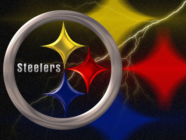 Lightning logo red yellow blue free wallpaper - medium preview image