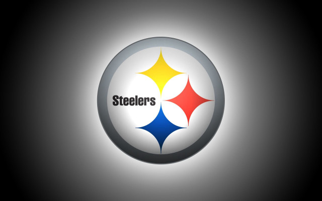 Pittsburgh football logo spotlight dark #2 free wallpaper - medium preview image