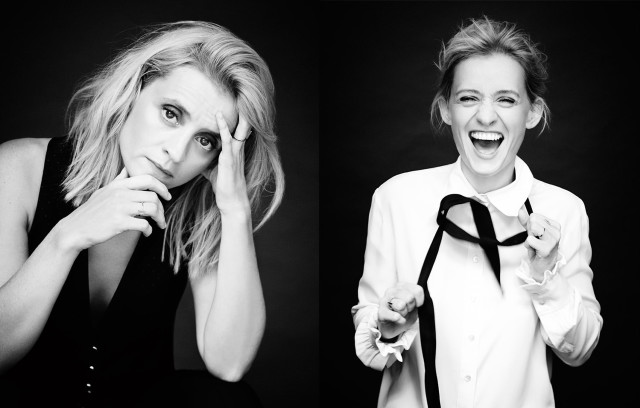 Smiling women holding ties happy free wallpaper - medium preview image