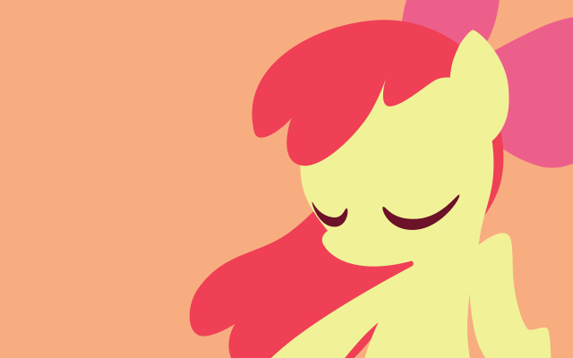Pink pony tails closed eyes free wallpaper - medium preview image