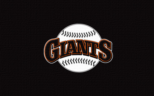 Baseball giants black background image free wallpaper - medium preview image