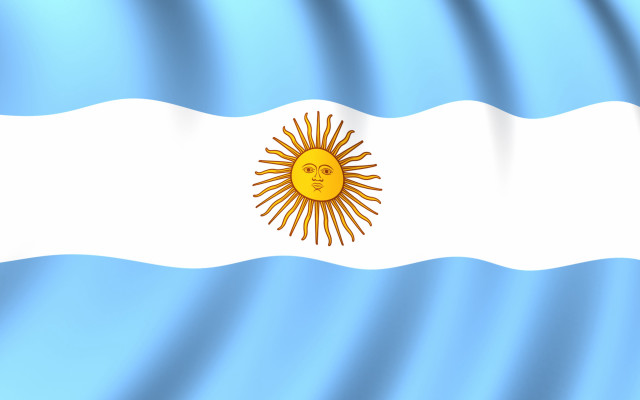 Flag sun blue sky waves free wallpaper - medium preview image