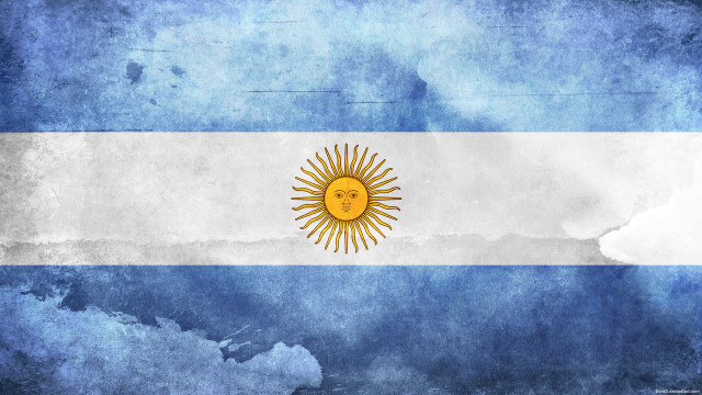 Grungy flag sun blue sky free wallpaper - medium preview image