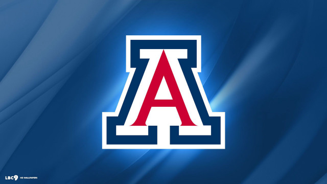 Arizona logo blue background white #2 free wallpaper for desktop - medium preview image