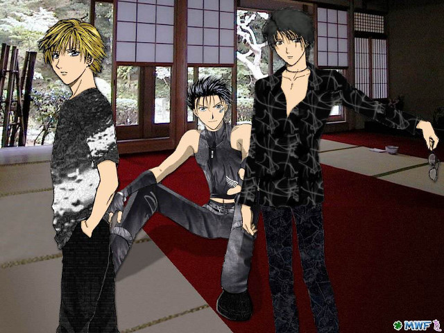 Anime couple red carpet room free wallpaper - medium preview image