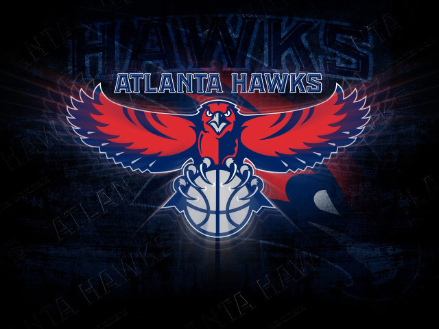 Atlanta hawks logo dark background free wallpaper - medium preview image