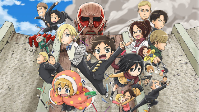 Group people roof sky background free wallpaper - medium preview image