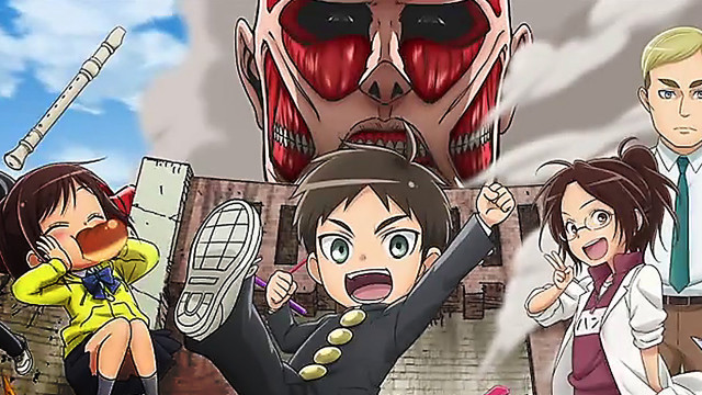 Anime characters giant head group free wallpaper - medium preview image