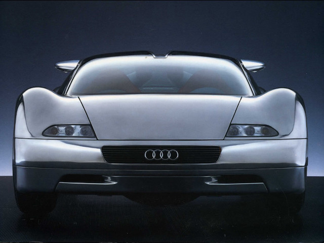 Silver car retrofuturism cybernetics digital free wallpaper - medium preview image