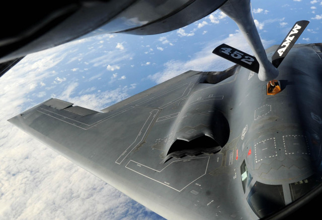 Fighter jet flying sky clouds free wallpaper - medium preview image