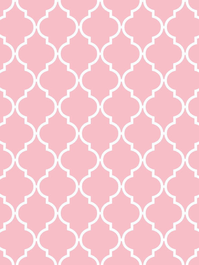 Pink white geometric pattern heart free wallpaper - medium preview image