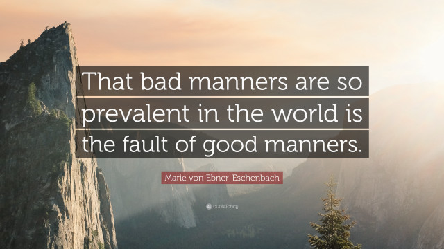 Fault good manners bad manners free wallpaper - medium preview image