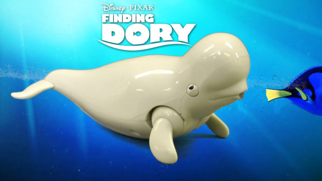 Plastic dolphin fish swimming together free wallpaper - medium preview image