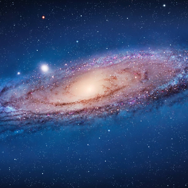 Galaxy stars aurora space art free wallpaper - medium preview image