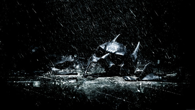 Batman scene bat cat rain free wallpaper - medium preview image