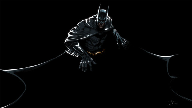 Batman dark cape open hands #4 free wallpaper - medium preview image