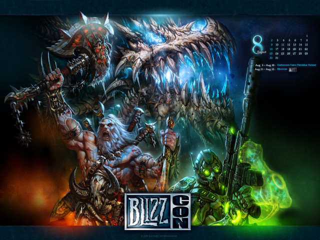 Demonic creatures desktop wallpaper calendar free wallpaper - medium preview image