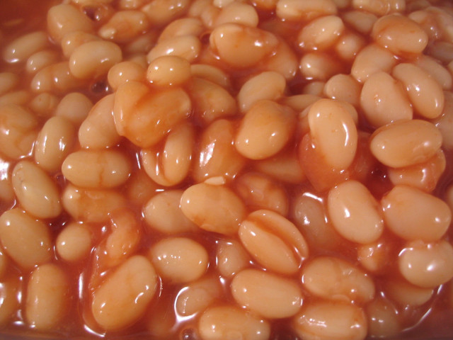 Beans sauce spoon conceptual muscular free wallpaper - medium preview image