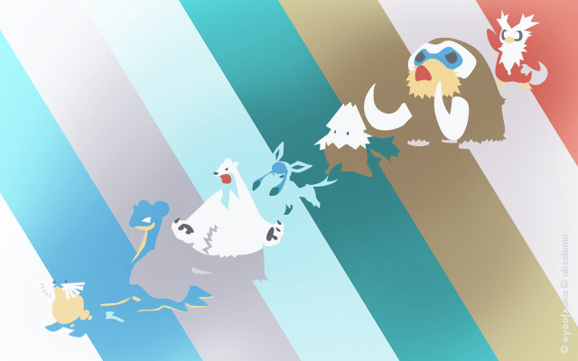 Birds rainbow background flying group free wallpaper - medium preview image