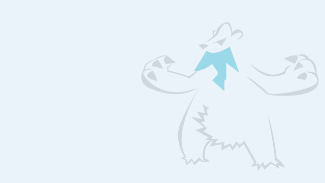 Bear blue arrow left right free wallpaper - medium preview image