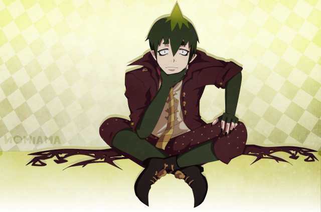Man sitting ground hands knees free wallpaper - medium preview image