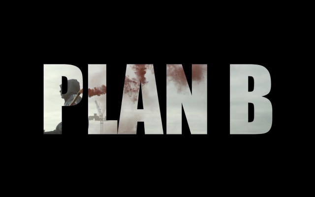 Black background white text plan free wallpaper - medium preview image