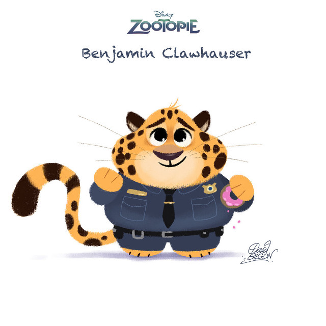Cartoon character leopard back jacket free wallpaper - medium preview image