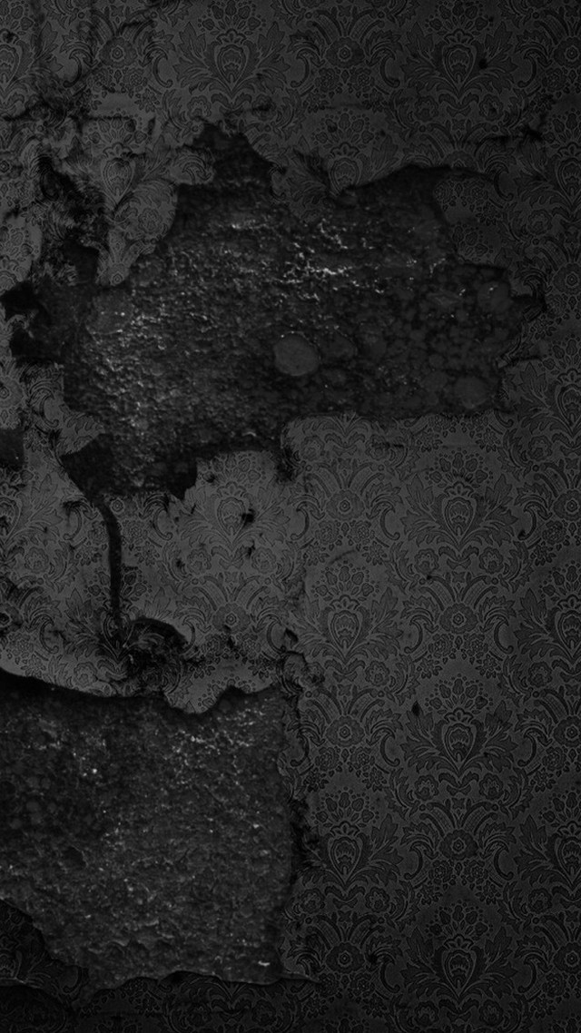 Black white peeling paint wall free wallpaper - medium preview image