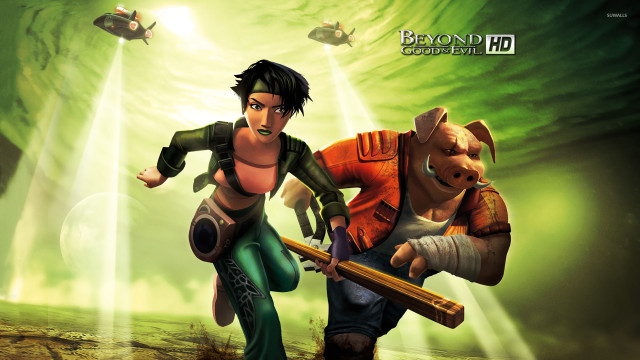 Cartoon characters walking tunnel light free wallpaper - medium preview image