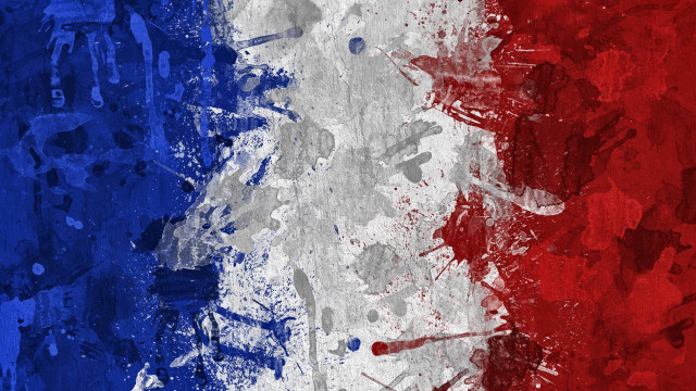 France flag grungy effect red #4 free wallpaper - medium preview image