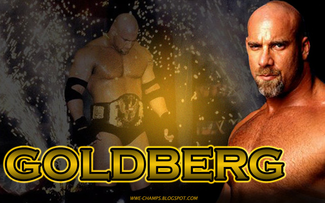 Bald man wrestling ring goldberg free wallpaper - medium preview image