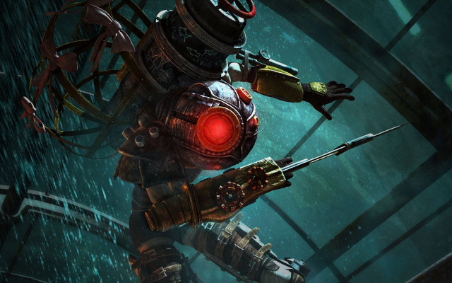 Man suit sword dark room #5 free wallpaper - medium preview image