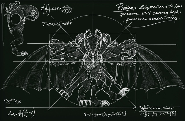 Bat demon drawing demon drawing free wallpaper - medium preview image