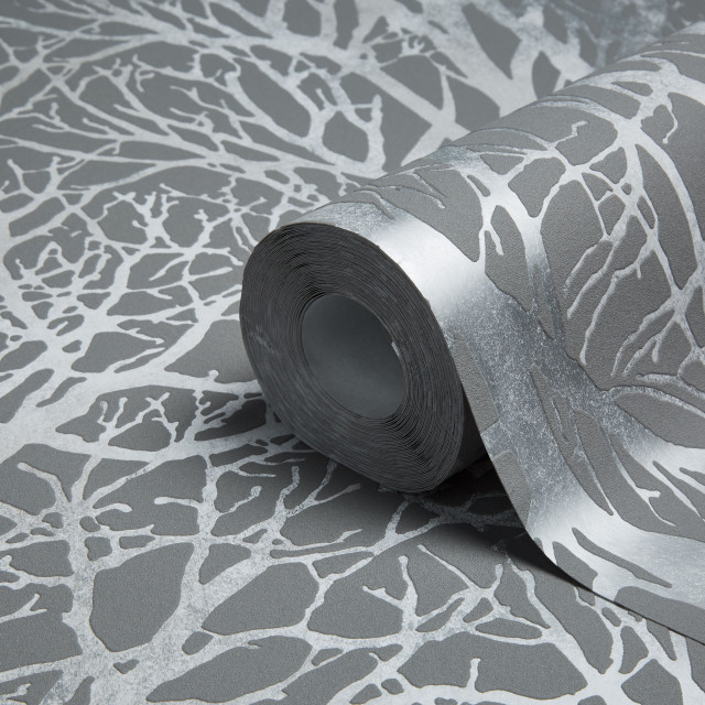 Silver foil gray white wallpaper free wallpaper - medium preview image