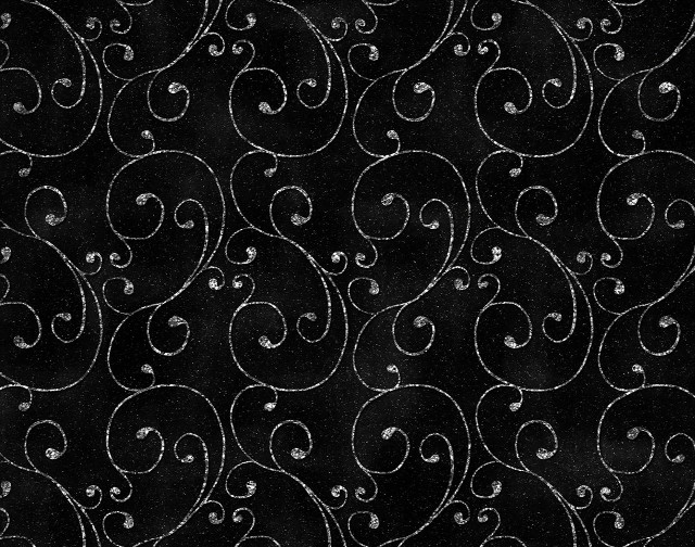 Black background white swirls dots free wallpaper - medium preview image