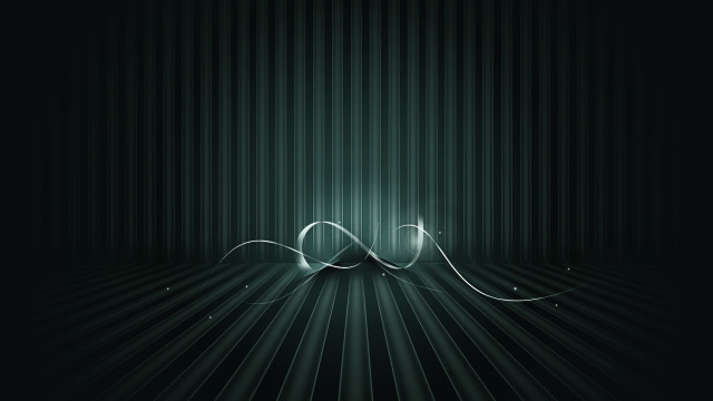 Dark light wave floor center free wallpaper for desktop - medium preview image
