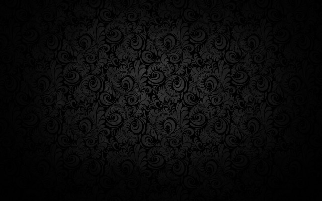 Black wallpaper swirls leaves side #2 free wallpaper - medium preview image