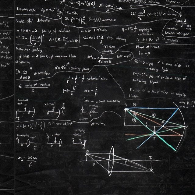 Blackboard writing plane lines drawing free wallpaper - medium preview image