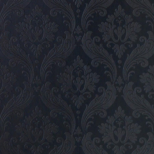 Black wallpaper floral pattern clock free wallpaper - medium preview image