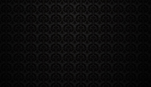 Black background small flowers pattern free wallpaper - medium preview image