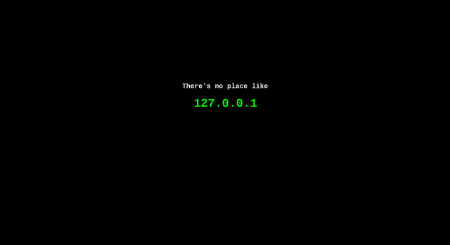 No place like 11 ascii free wallpaper - medium preview image