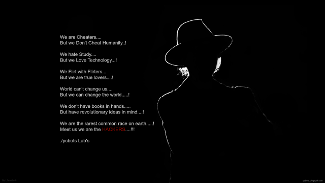 Man hat black background poem free wallpaper - medium preview image