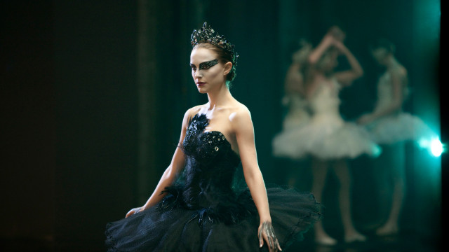 Woman black dress runway ballerina free wallpaper - medium preview image